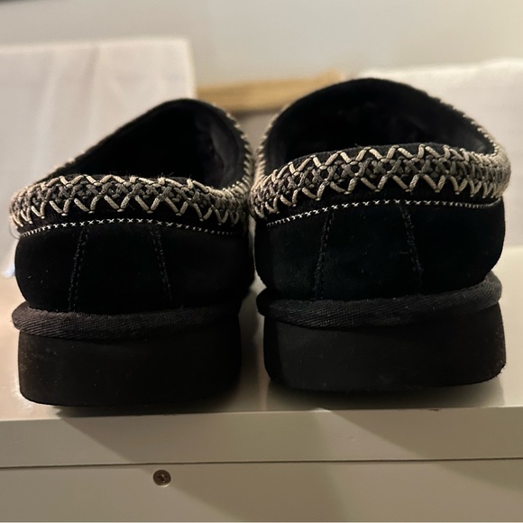 UGG shoes mens 12 Ugg tasmin tas slippers scuffs black size 12 slip on - Picture 8 of 13